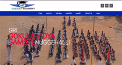 Desktop Screenshot of gokulaacademy.com